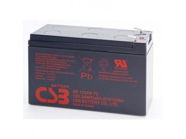 Батарея к ИБП 12В 9Ач CSB (HR1234W)