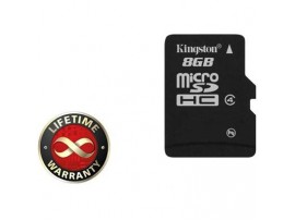 Карта памяти 8Gb microSDHC class 4 Kingston (SDC4/8GBSP)