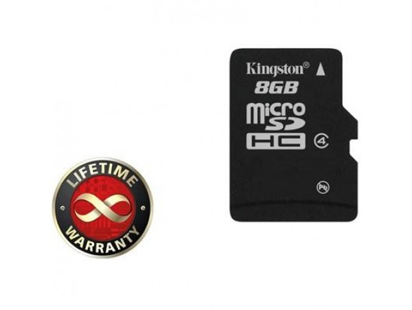 Карта памяти 8Gb microSDHC class 4 Kingston (SDC4/8GBSP)