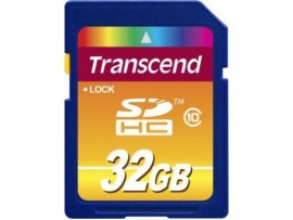 Карта памяти 32Gb SDHC class 10 Transcend (TS32GSDHC10)