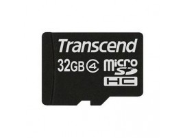 Карта памяти 32Gb microSDHC class 4 Transcend (TS32GUSDC4)