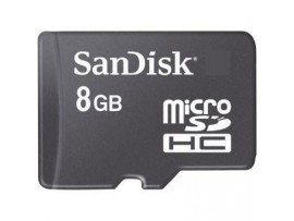 Карта памяти 8Gb microSDHC class 4 SANDISK (SDSDQM-008G-B35N/SDSDQM-008G-B35)