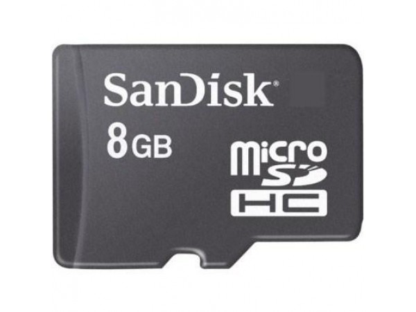 Карта памяти 8Gb microSDHC class 4 SANDISK (SDSDQM-008G-B35N/SDSDQM-008G-B35)