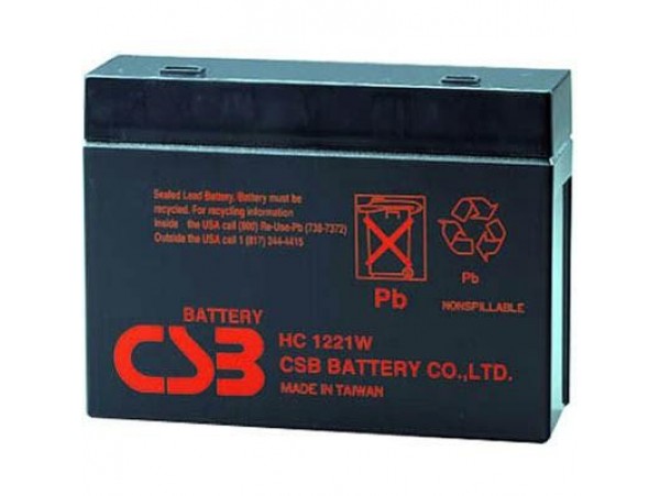 Батарея к ИБП 12В 5 Ач CSB (HC1221W)
