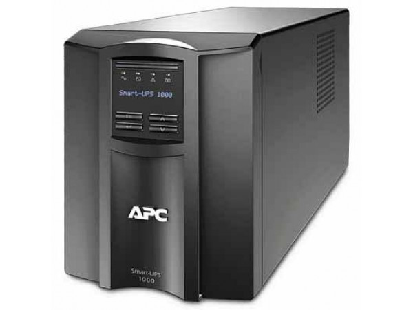 Источник бесперебойного питания APC Smart-UPS 1000VA LCD (SMT1000I)