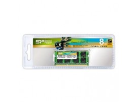 Модуль памяти SoDIMM DDR3 8GB 1333 MHz Silicon Power (SP008GBSTU133N02)