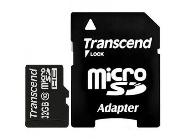 Карта памяти Transcend 32Gb microSDHC class 10 (TS32GUSDHC10)