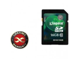 Карта памяти Kingston 16Gb SDHC class 10 Entry Level (SD10V/16GB)