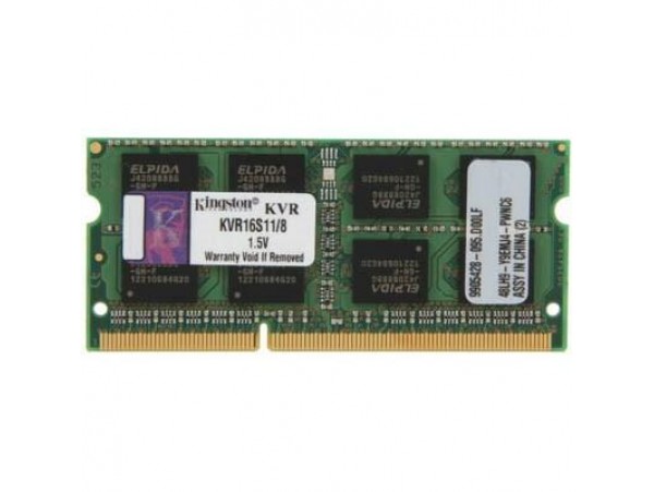 Модуль памяти SoDIMM DDR3 8GB 1600 MHz Kingston (KVR16S11/8)