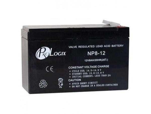 Батарея к ИБП PrologiX 12В 8 Ач (12-8)