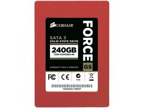 Накопитель SSD 2.5" 240GB CORSAIR (CSSD-F240GBGS-BK)