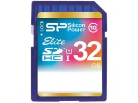 Карта памяти Silicon Power 16Gb SDHC class 10 UHS-I Elite (SP016GBSDHAU1V10)