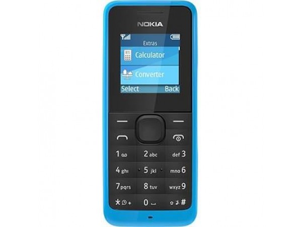 Мобильный телефон Nokia 105 Cyan (A00010804)