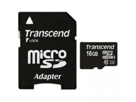 Карта памяти Transcend 16Gb microSDHC UHS-I (TS16GUSDU1)