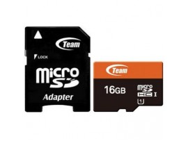 Карта памяти Team 16Gb microSDHC UHS-I (TUSDH16GUHS03)