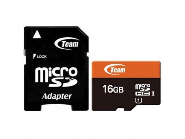 Карта памяти Team 16Gb microSDHC UHS-I (TUSDH16GUHS03)