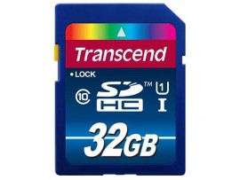 Карта памяти Transcend 32Gb SDHC class 10 UHS-I Premium (TS32GSDU1)