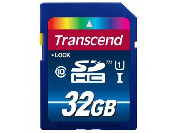 Карта памяти Transcend 32Gb SDHC class 10 UHS-I Premium (TS32GSDU1)