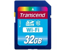 Карта памяти Transcend 32Gb SDHC class 10 WiFi (TS32GWSDHC10)