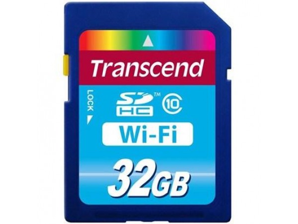 Карта памяти Transcend 32Gb SDHC class 10 WiFi (TS32GWSDHC10)