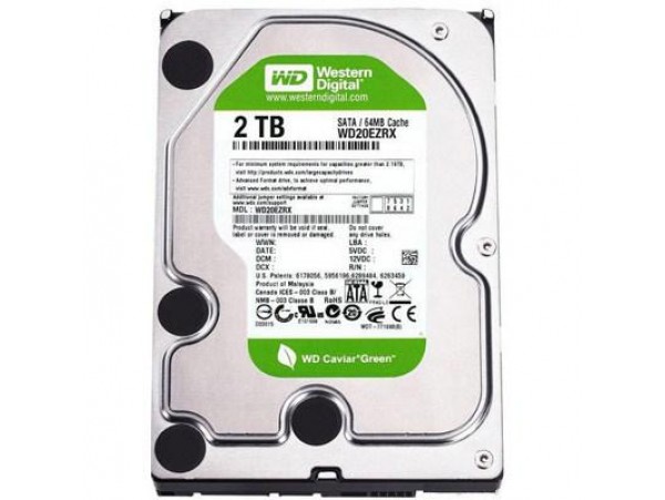 Жесткий диск 3.5' 2TB Western Digital (WD20EURX)