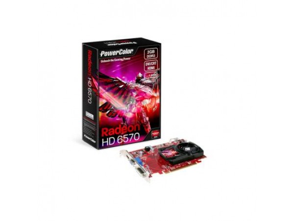 Видеокарта Radeon HD 6570 2048MB PowerColor (AX6570 2GBK3-HE)