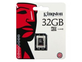 Карта памяти Kingston 32Gb microSDHC class 10 (SDC10/32GBSP)