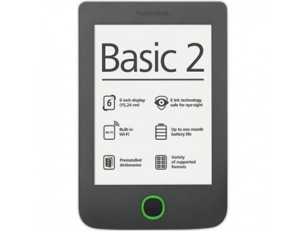 Электронная книга PocketBook Basic 2 Grey (PB614-Y-CIS)
