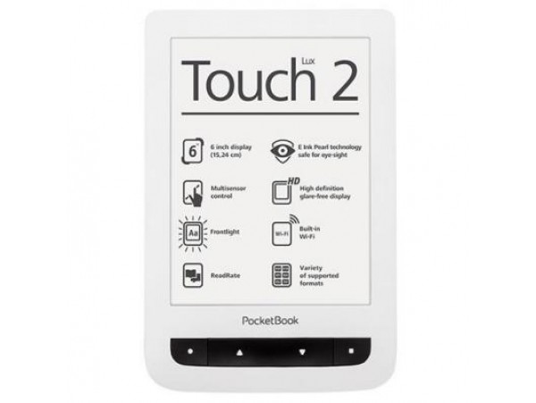 Электронная книга PocketBook 626 Touch Lux2, белый (PB626-D-CIS)
