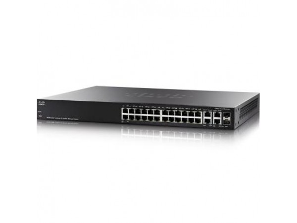 Коммутатор сетевой Cisco SF300-24MP (SF300-24MP-K9-EU)