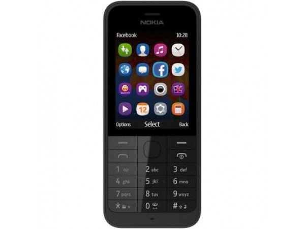 Мобильный телефон Nokia 220 (Asha) Black (A00017587)