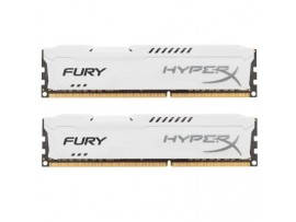 Модуль памяти DDR3 16Gb (2x8GB) 1866 MHz HyperX Fury White Kingston (HX318C10FWK2/16)