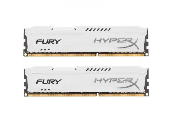 Модуль памяти DDR3 16Gb (2x8GB) 1866 MHz HyperX Fury White Kingston (HX318C10FWK2/16)