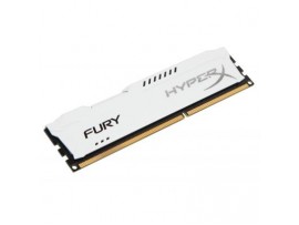 Модуль памяти DDR3 4Gb 1600 MHz HyperX Fury White Kingston (HX316C10FW/4)