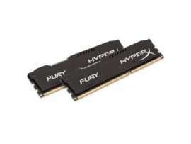 Модуль памяти DDR3 8Gb (2x4GB) 1600 MHz HyperX Fury Black Kingston (HX316C10FBK2/8)