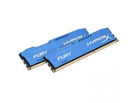 Модуль памяти DDR3 8Gb (2x4GB) 1600 MHz HyperX Fury Blu Kingston (HX316C10FK2/8)