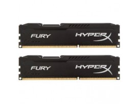 Модуль памяти DDR3 8Gb (2x4GB) 1866 MHz HyperX Fury Black Kingston (HX318C10FBK2/8)