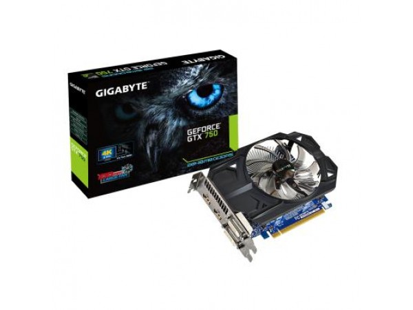 Видеокарта GIGABYTE GeForce GTX750 2048Mb OC (GV-N750OC-2GI)