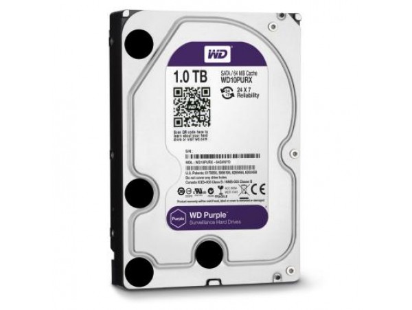 Жесткий диск 3.5" 1TB Western Digital (WD10PURX)