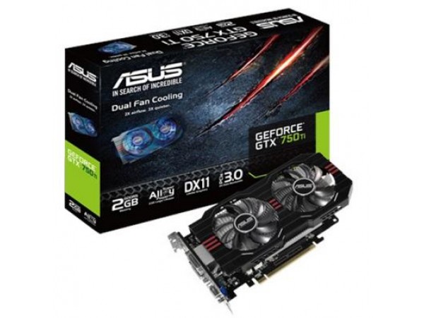 Видеокарта GeForce GTX750 Ti 2048Mb ASUS (GTX750TI-2GD5)