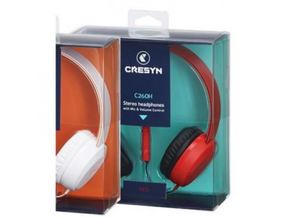 Гарнитура Cresyn C260H RED (CPU-HP0260RD01)