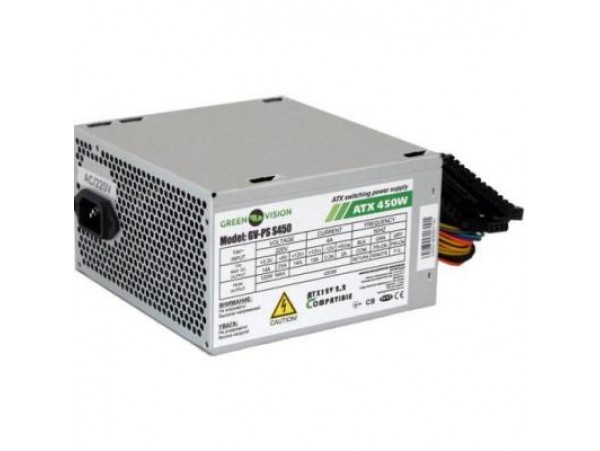 Блок питания GreenVision 450W (GV-PS ATX S450/12)