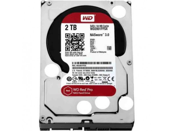 Жесткий диск 3.5" 2TB Western Digital (WD2001FFSX)