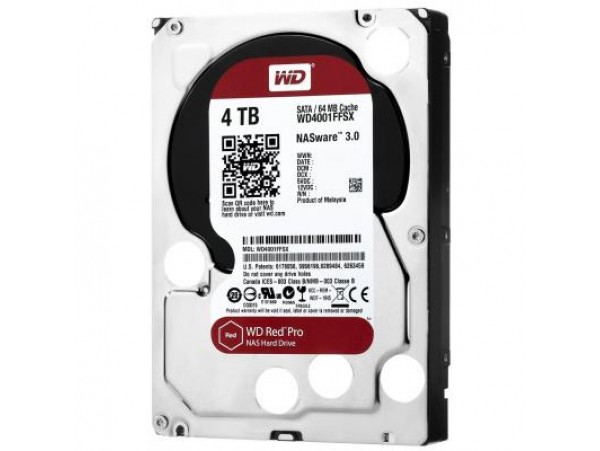 Жесткий диск 3.5" 4TB Western Digital (WD4001FFSX)