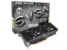 Видеокарта EVGA GeForce GTX660 2048Mb FTW ACX (02G-P4-3063-KR)