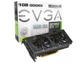 Видеокарта EVGA GeForce GTX750 1024Mb FTW (01G-P4-2757-KR)
