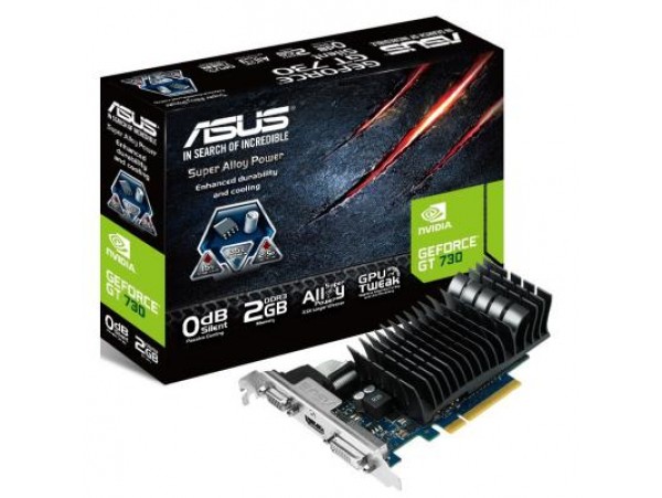 Видеокарта ASUS GeForce GT730 2048Mb Silent (GT730-SL-2GD3-BRK)