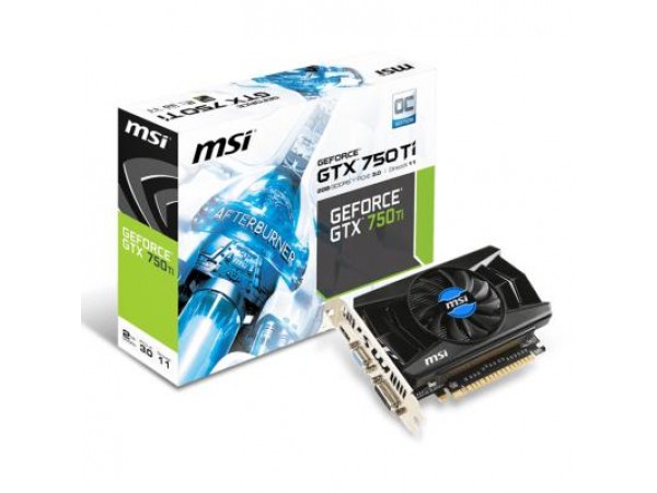 Видеокарта MSI GeForce GTX750 Ti 2048Mb OC (N750Ti-2GD5/OCV1)