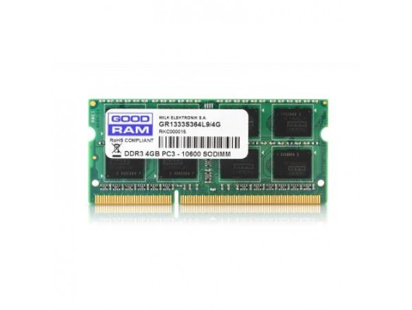 Модуль памяти SoDIMM DDR3 2GB 1600 MHz GOODRAM (GR1600S3V64L11/2G)