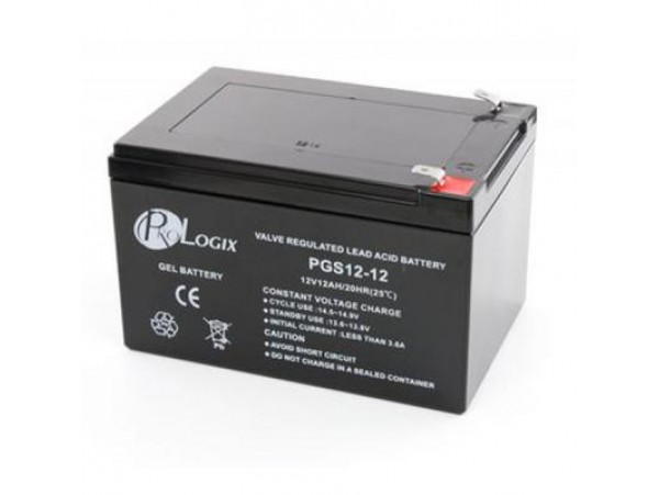 Батарея к ИБП PrologiX 12В 12 Ач гелевая (GS12-12)